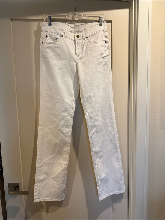 Loro Piana Denim - Loro Piana white straight leg jean worn once